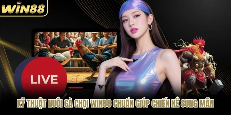 Kỹ Thuật Nuôi Gà Chọi WIN88 Chuẩn Giúp Chiến Kê Sung Mãn