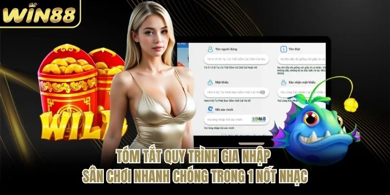Tóm tắt quy trình gia nhập sân chơi nhanh chóng trong 1 nốt nhạc
