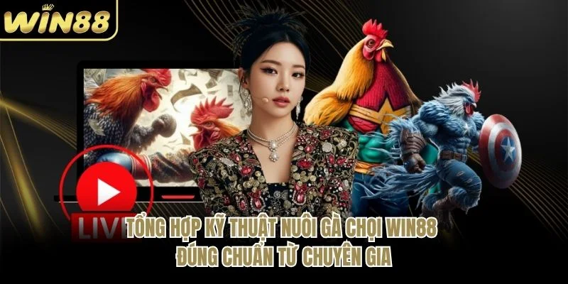 Tổng hợp kỹ thuật nuôi gà chọi WIN88 đúng chuẩn từ chuyên gia